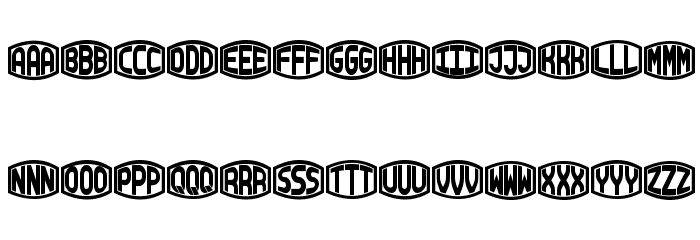 Blocky Monogram Regular Font LOWERCASE