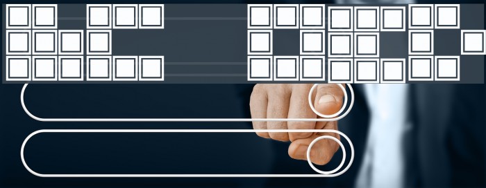 Blocky Outlined Font examples