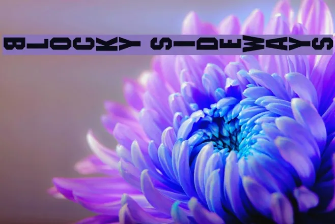 Blocky Sideways Example 2