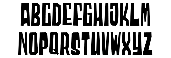 Blocky Font LOWERCASE