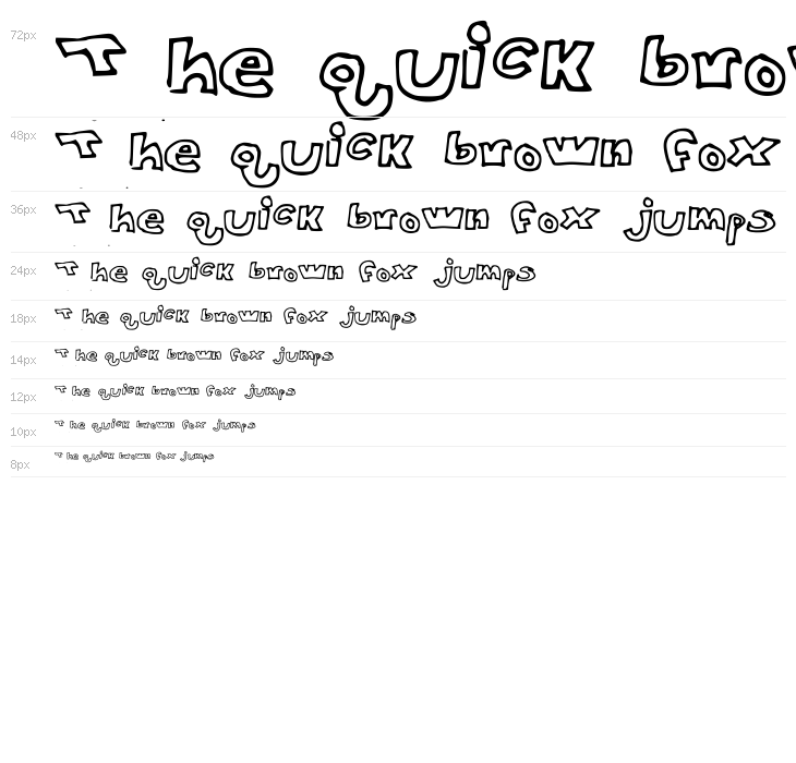 Blocky_Letters Waterfall