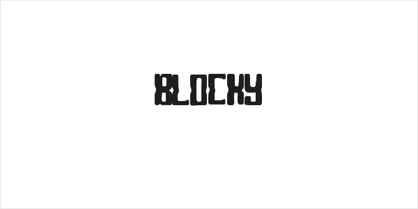 Blocky Logo