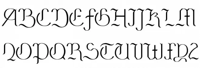 Blocus-Regular Schriftart Groß