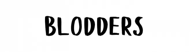 Blodders  Fuentes Gratis Descargar
