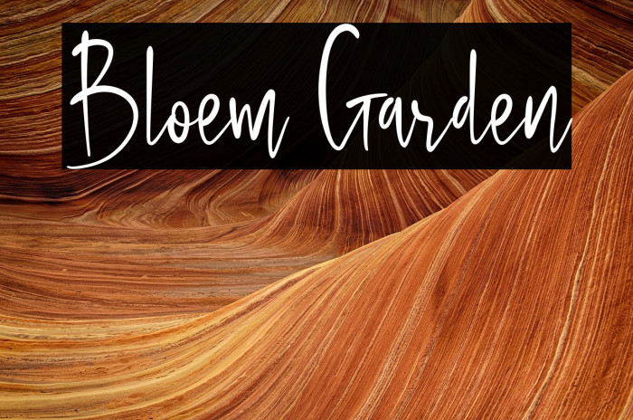 Bloem Garden Example 1
