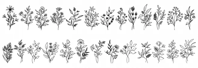 Bloem Schriftart Groß