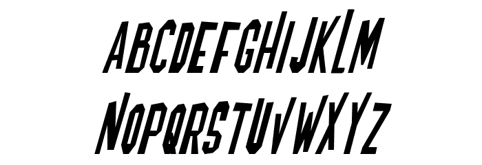 Blofeld Italic Шрифта строчной