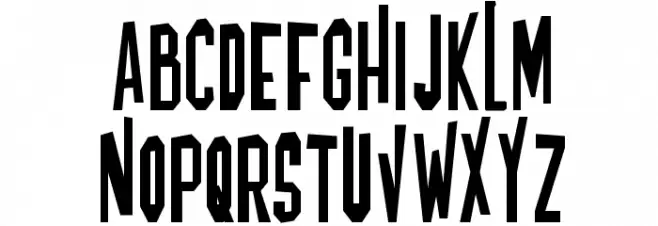Blofeld Schriftart Groß