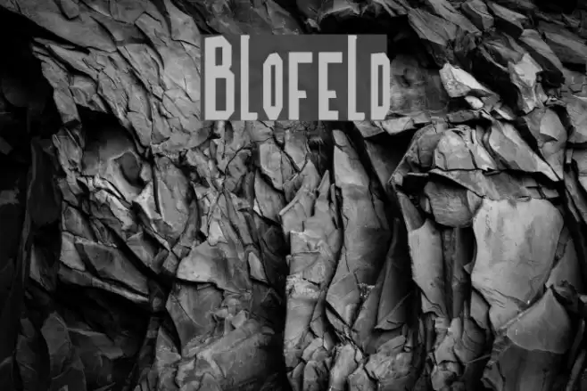 Blofeld Font examples