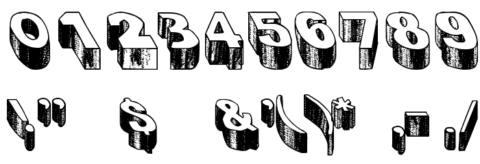 Blog the Impailer Font OTHER CHARS