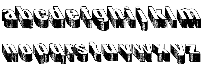 Blog the impaler Font LOWERCASE