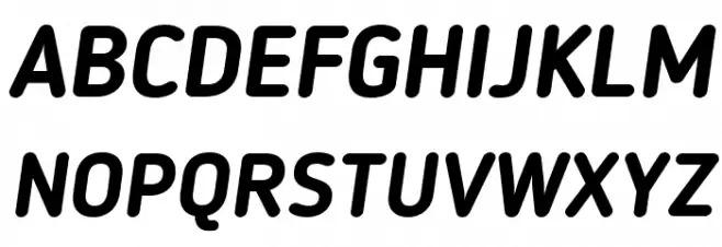Blogger Sans Bold Italic Fonte MAIÚSCULAS
