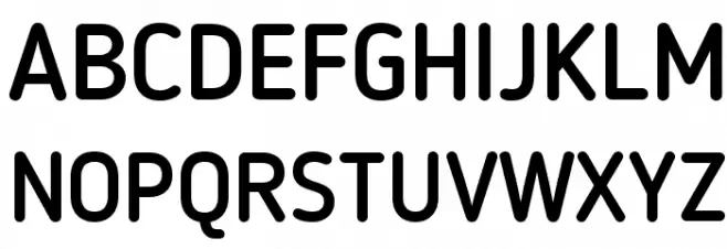 Blogger Sans Medium Schriftart Groß