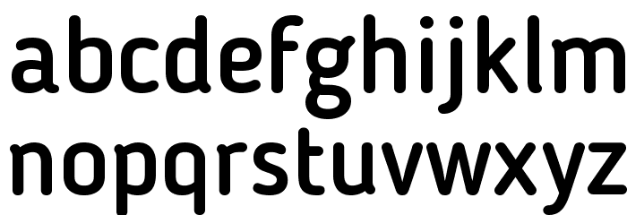 Blogger Sans Medium Font LOWERCASE