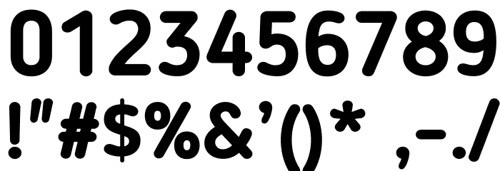BloggerSans-Bold Font OTHER CHARS