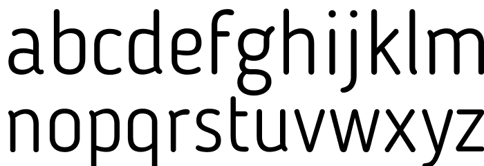 BloggerSans-Light Font LOWERCASE