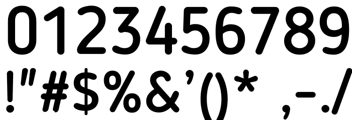 BloggerSans-Medium Font OTHER CHARS