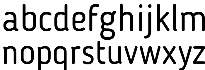 BloggerSans Font LOWERCASE