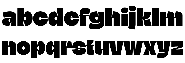 BloghTrial-Regular Font LOWERCASE