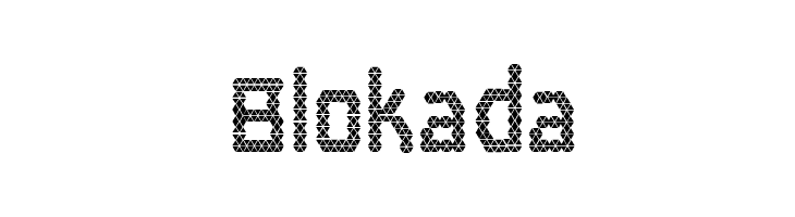 Blokada Font