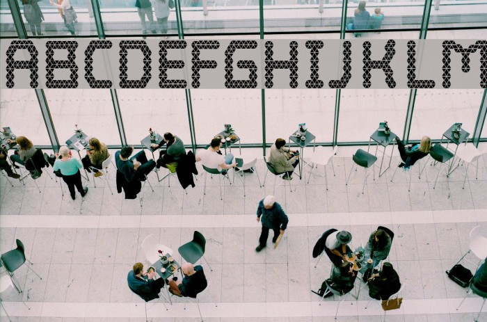 Blokada Font examples