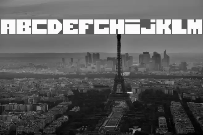 Blokhed Font examples