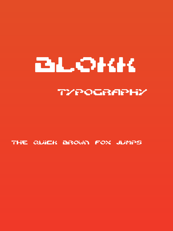 Blokk Poster