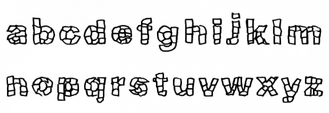 Blokqued Polices MINUSCULES