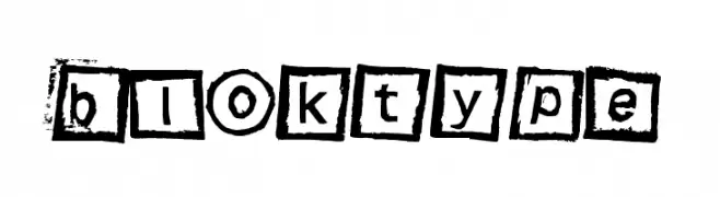 Bloktype  Скачать бесплатные шрифты