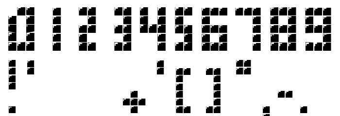 Blokus Font OTHER CHARS