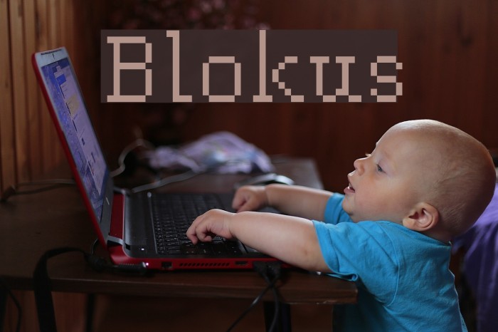 Blokus Font examples