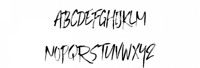 Blombanc Script Personal Use Regular Schriftart Groß