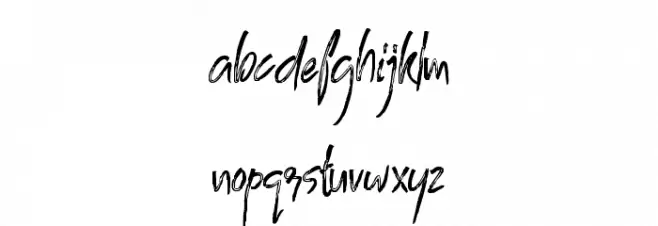 Blombanc Script Personal Use Regular फ़ॉन्ट लोअरकेस