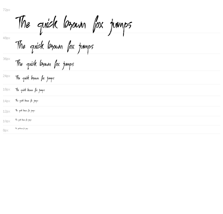 BlombancPersonalUse-Regular Waterfall