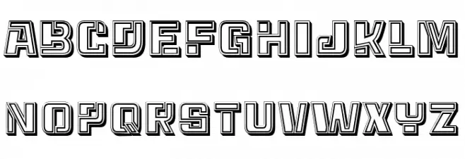 Blonde Light Extravagant Regular フォント 小文字
