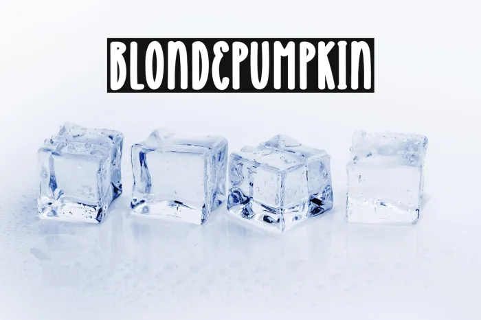 Blonde Pumpkin Example 3