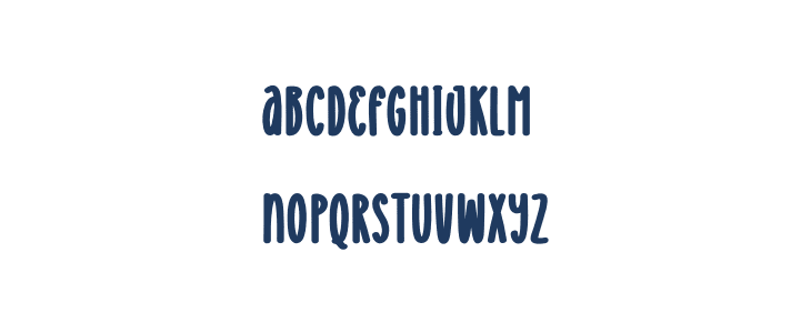 Blonde Pumpkin Lowercase