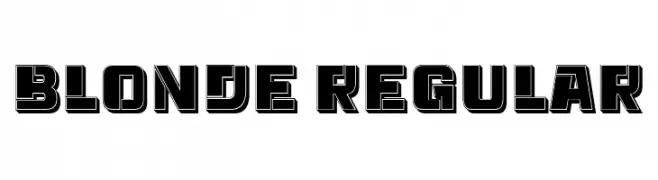 Blonde Regular  تنزيل الخطوط