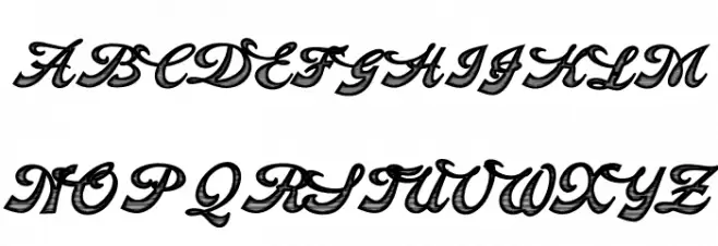 BlondePersonalUse-BoldItalic Schriftart Groß