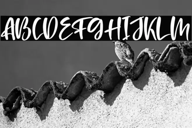 Blondeta Font examples