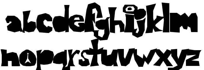 Blondie Font LOWERCASE
