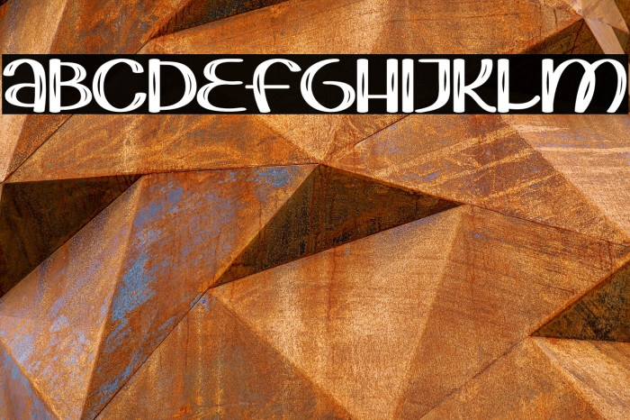 Blonding Panda Font examples