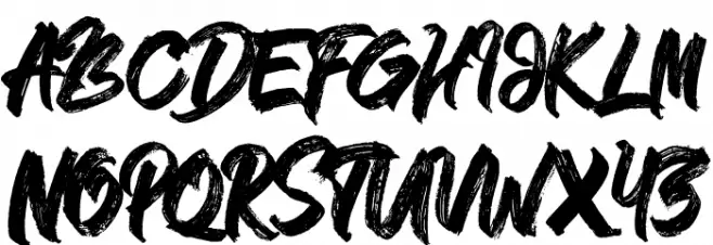 Blondness Demo Schriftart Groß