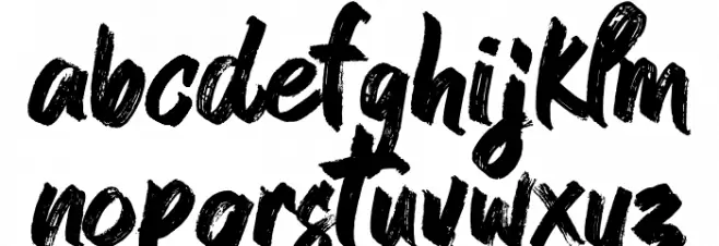 Blondness Demo Schriftart Kleinbuchstaben