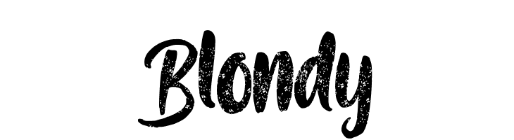 Blondy  Free Fonts Download