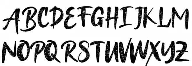 Blondy Schriftart Groß