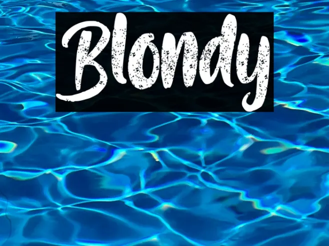 Blondy Example 1