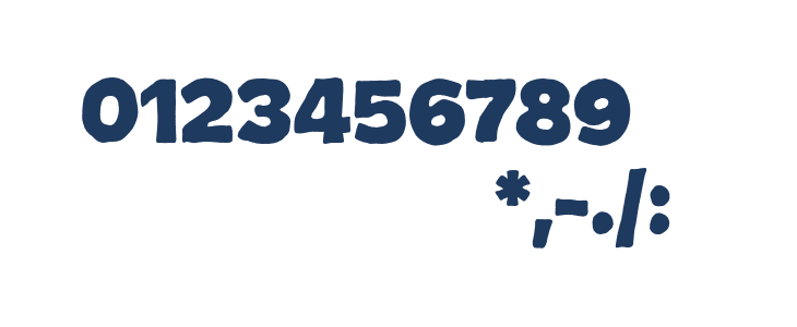 Blone Regular Other Characters