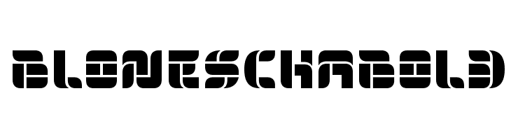 BloneschaBold  Frei Schriftart Herunterladen