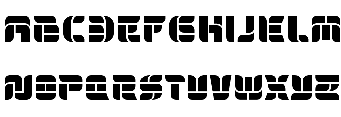 BloneschaBold Font LOWERCASE